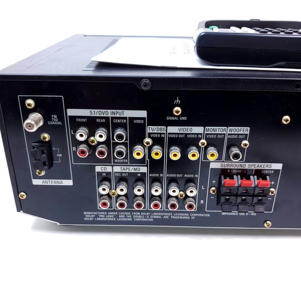 Vintage Sony AV Receiver Amplifier Tuner Stereo Dolby Surround STR