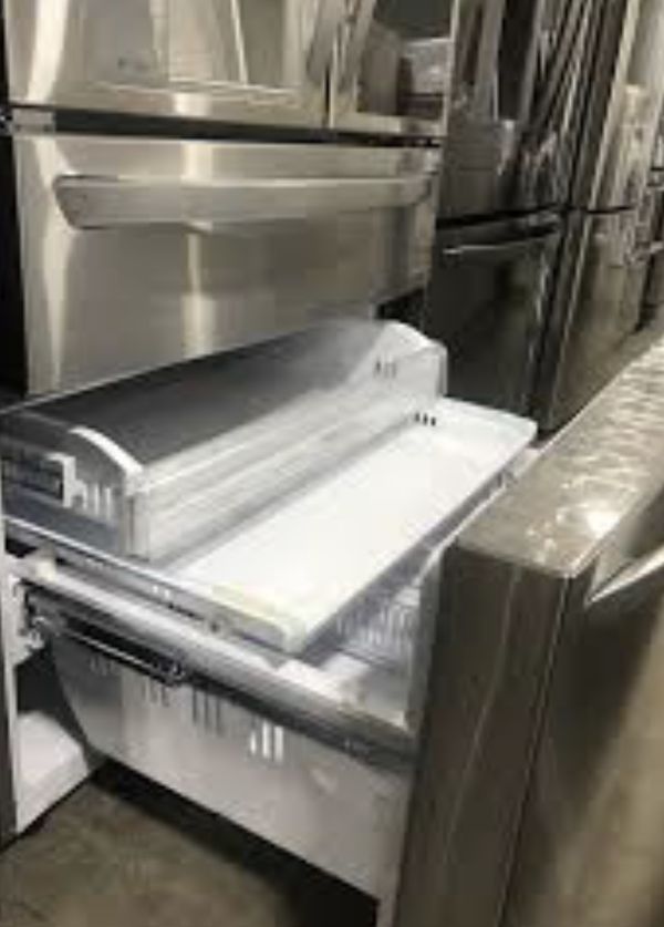 New lg scratch n dent four door refrigerators on sale for Sale in