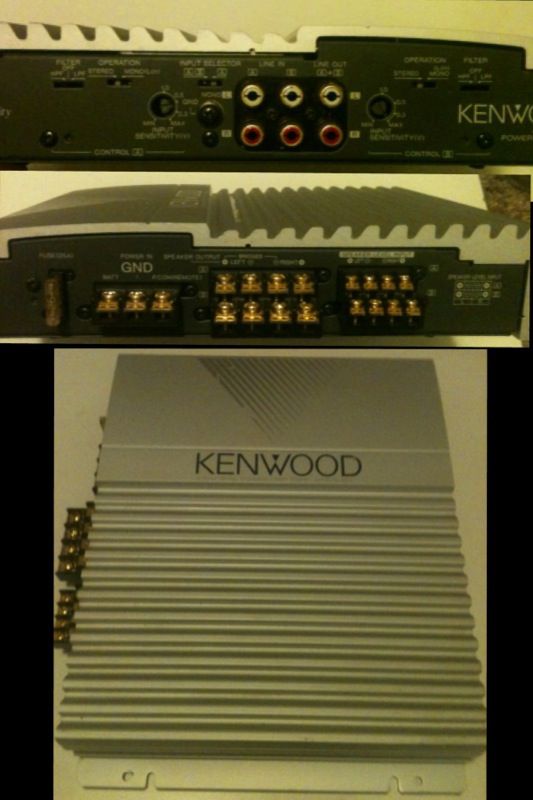 kenwood 4 channel amp