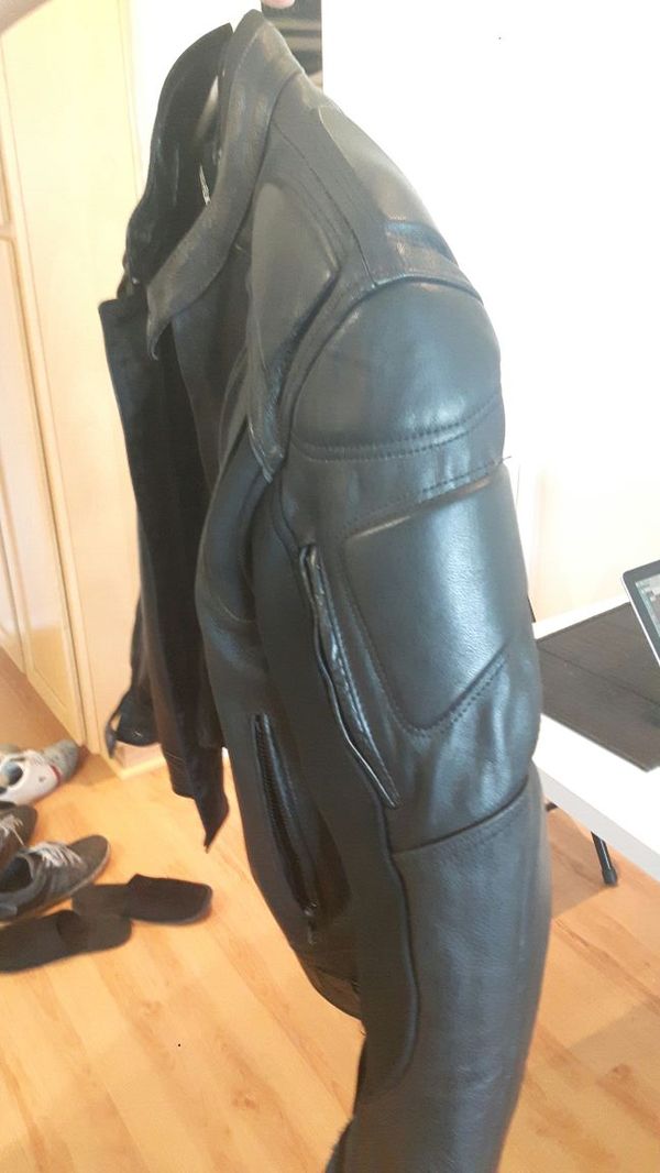 Xelement B9119 Mens Black Armored Leather Motorcycle Jacket Small For In Los Angeles Ca Offerup