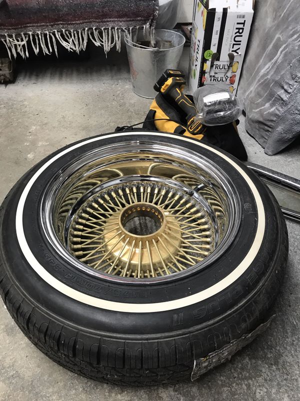 Dayton wire wheels 14 x 7 inch for Sale in Lynwood, CA - OfferUp