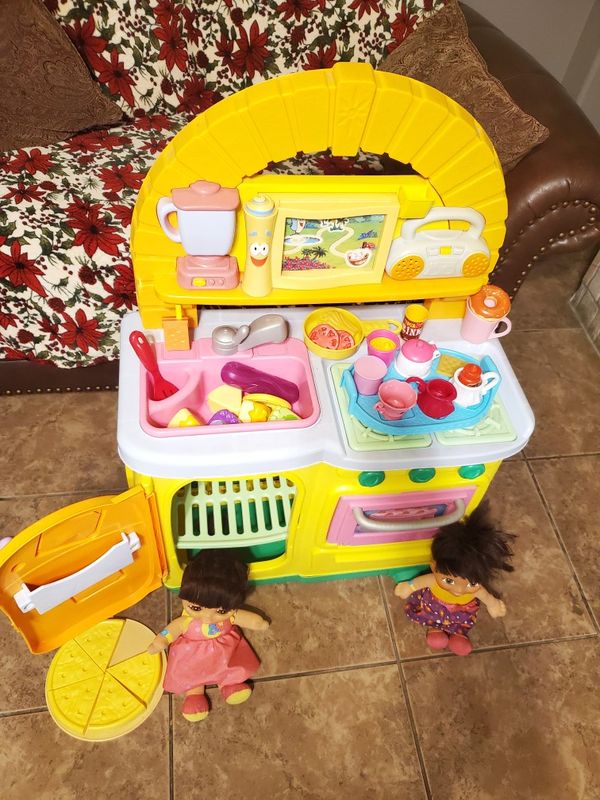 fisher price dora talking kitchen