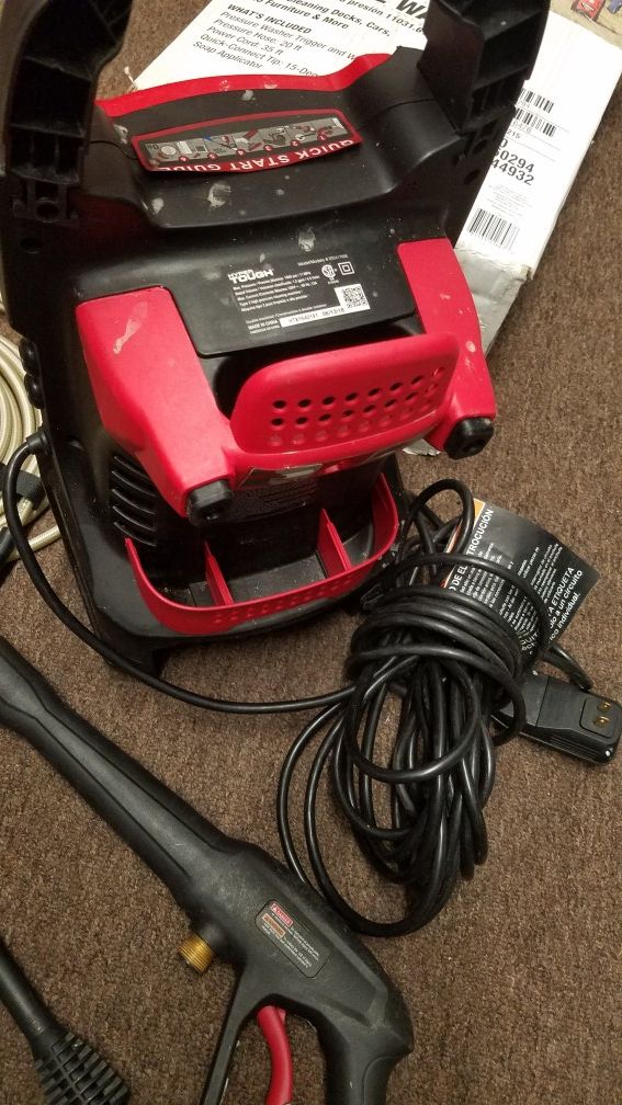Hyper Tough Electric Pressure Washer, 1600 PSI for Sale in Fort
