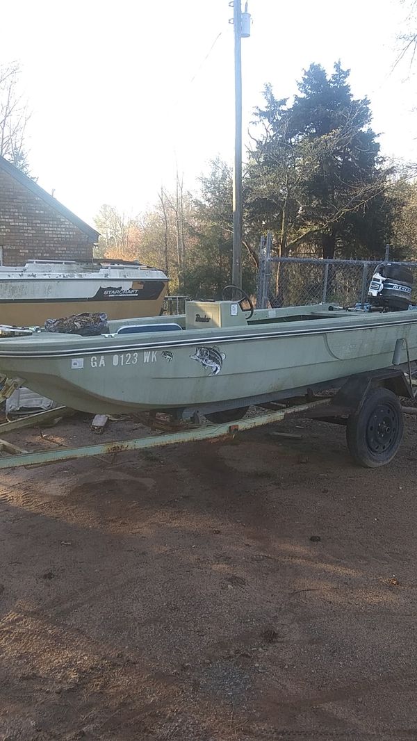 Bomber Bass Boat 15 Ft 50hp Mercury For Sale In Clermont, Ga - Offerup