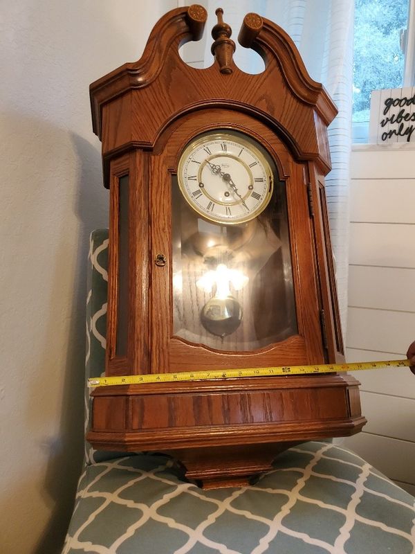 Ridgeway Grandfather Wall Clock 1985 Perfect! for Sale in Ocala, FL