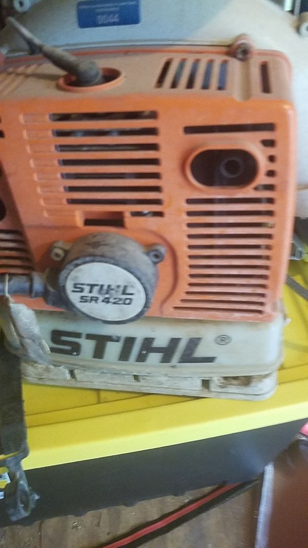 Stihl backpack fogger for tree and shrub mosquitoes all sorts of stuff