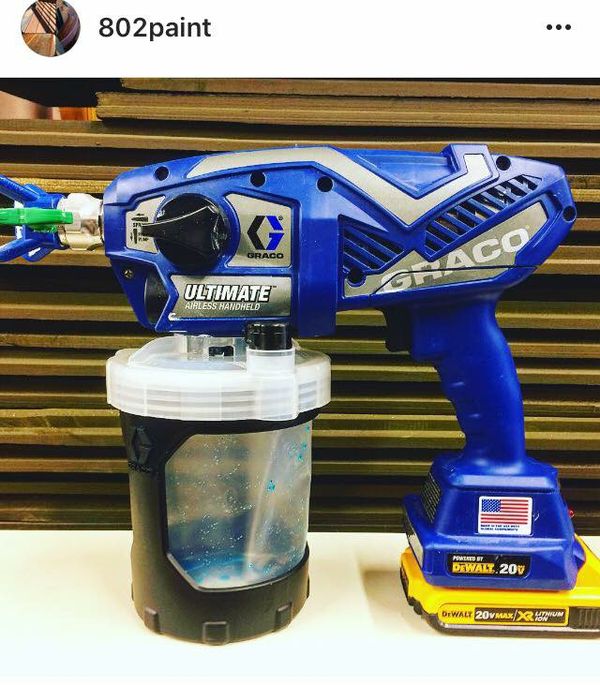 Graco 17N164 Ultimate Cordless Airless Handheld Paint Sprayer Powered