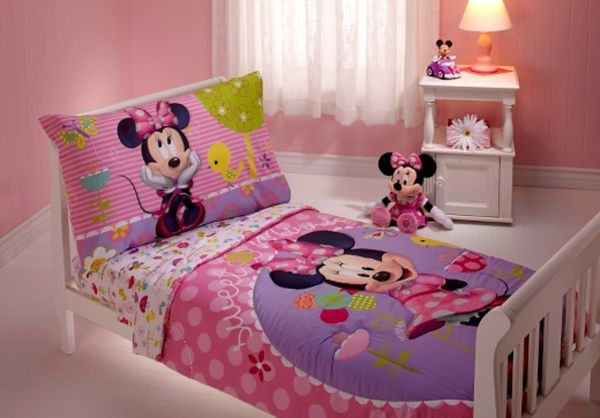 Minnie Mouse Toddler Bed Set And Canvas For Sale In Wood Dale