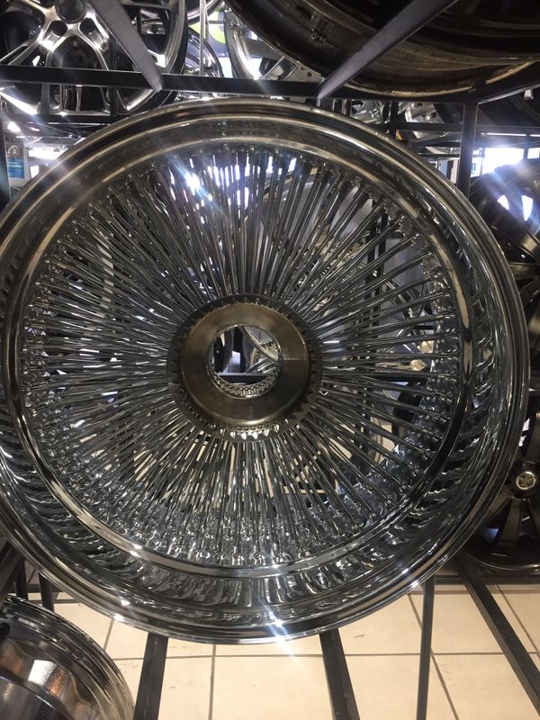 24” wire wheel 24 inch rim. 1 rim. Only. 240 spokes for Sale in Chicago ...