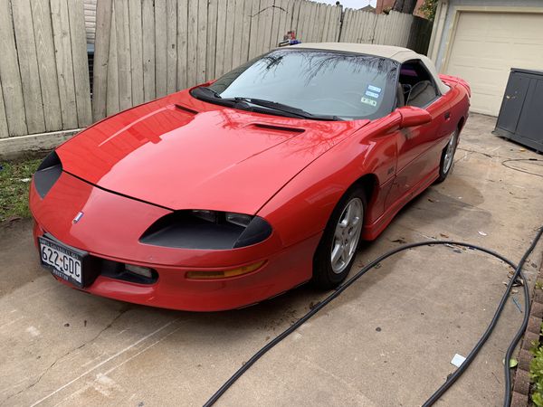 1997 chevrolet camaro rs v6 convertible NOT RUNNING ENGINE IS LOCK 100k ...