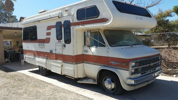 1984 Chevy Van 30 Lazy Daze RV Motorhome 350 5.7L Motor BREAKING BAD ...