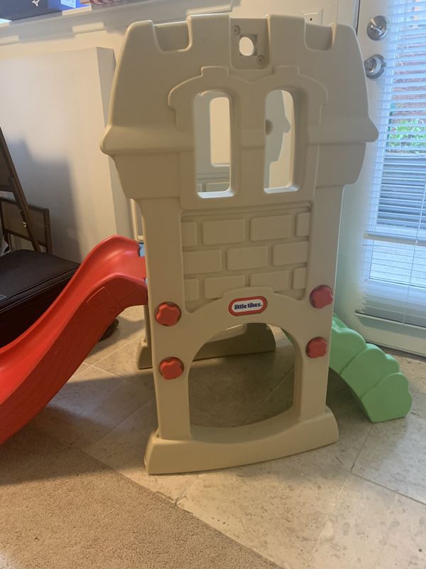 used little tikes climber and slide