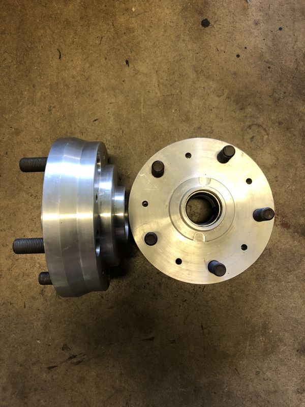 Porsche 914 parts,5 lug conversion hubs for Porsche Boxster big brakes ...