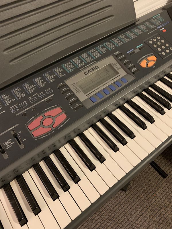 カシオ ハイグレード 電子キーボード 76鍵盤 WK-500 ブラック - 鍵盤楽器