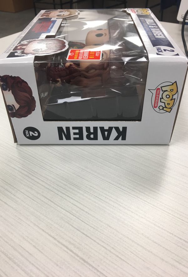 funko pop stranger things billy and karen