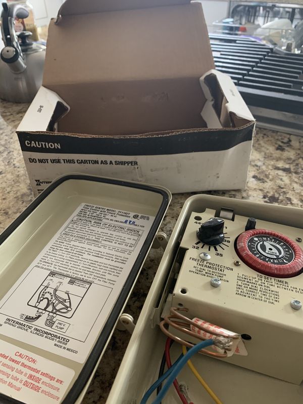 Intermatic Pool Pump Timer with Freeze Protection for Sale in Dallas