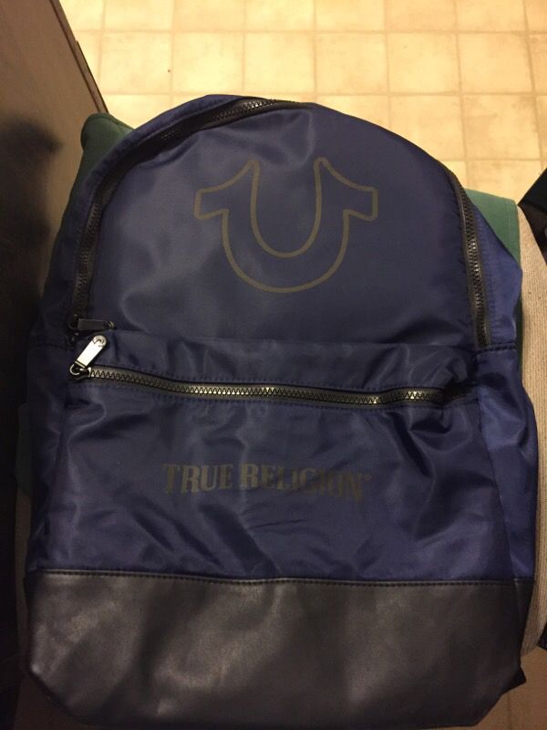 Navy blue true religion backpack for Sale in Fremont, CA - OfferUp