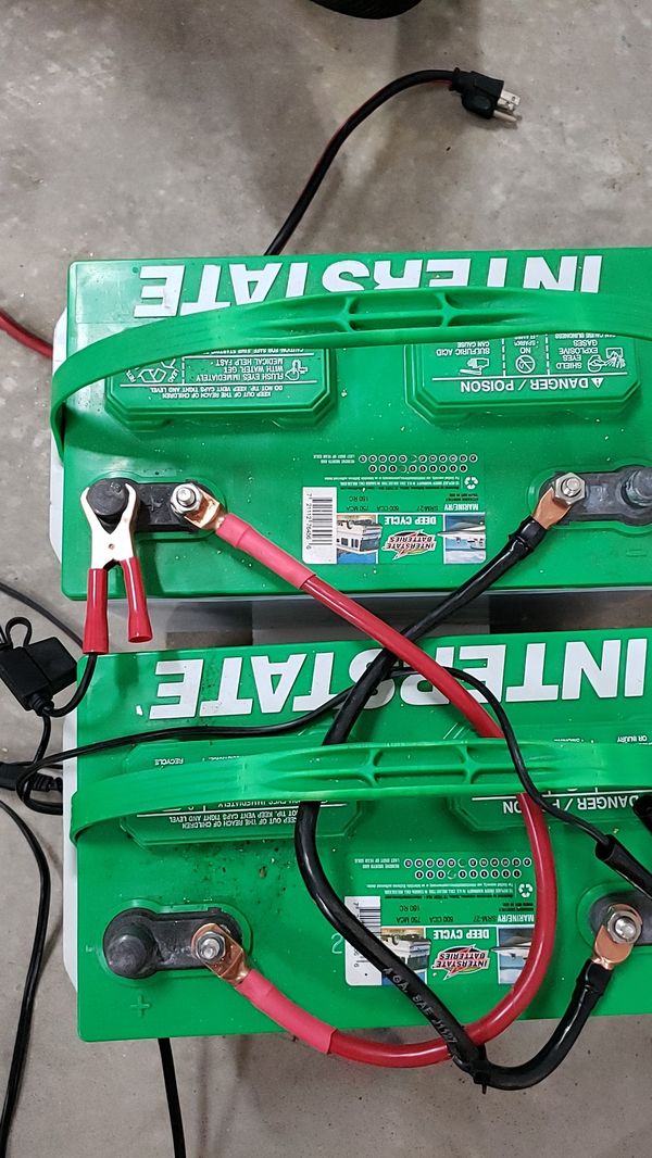 Interstate SRM 27 marine/rv batteries for Sale in Bonney Lake, WA OfferUp