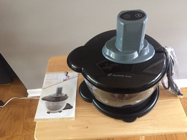 Electric Salad Spinner - Wolfgang Puck-New for Sale in Elk Grove