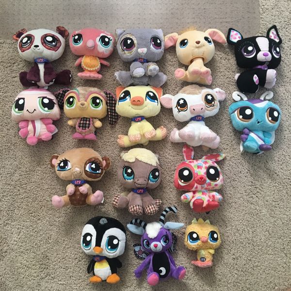 littlest pet shop stuffed toys