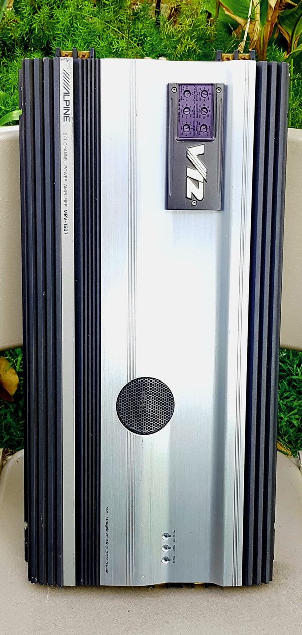 Old-School 1999 Alpine V12 MRV-1507 amplifier for Sale in Compton, CA