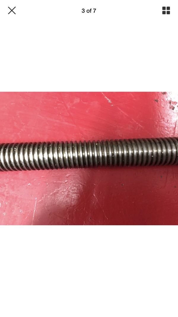 Bridgeport milling machine xaxis screw for 9”x42” for Sale in Hawaiian