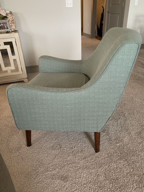 Seafoam Green MidCentury Accent Chair 25 OBO for Sale in Kissimmee
