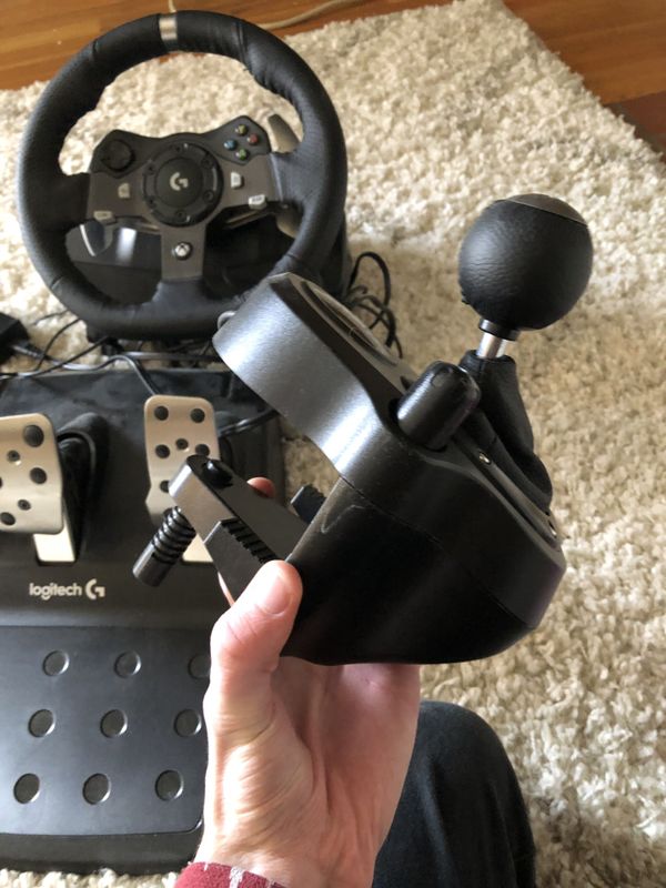 Logitech g920 racing wheel + shifter for Sale in Canton, MI - OfferUp