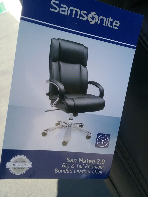 Samsonite Funature 78568-1041 San Mateo 2.0 Office Chair Black Black
