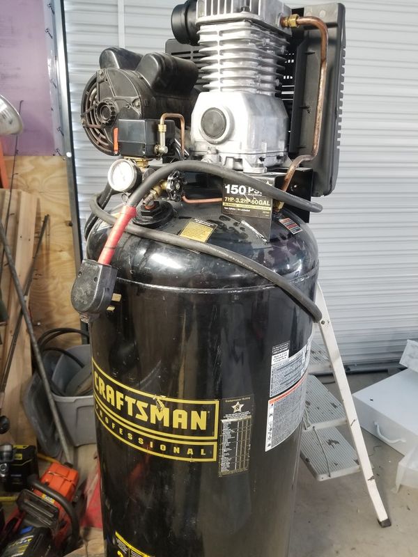 Air Compressor Craftsman Pro 60 gal, 7hp,150psi for Sale in Federal Way ...