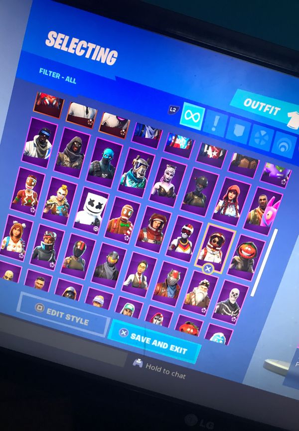 Stacked Fortnite acc (ps4) for Sale in Indianapolis, IN - OfferUp