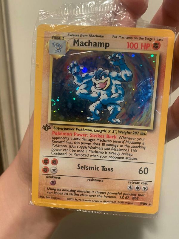 MECHAMP Original Holographic Unopened First Edition