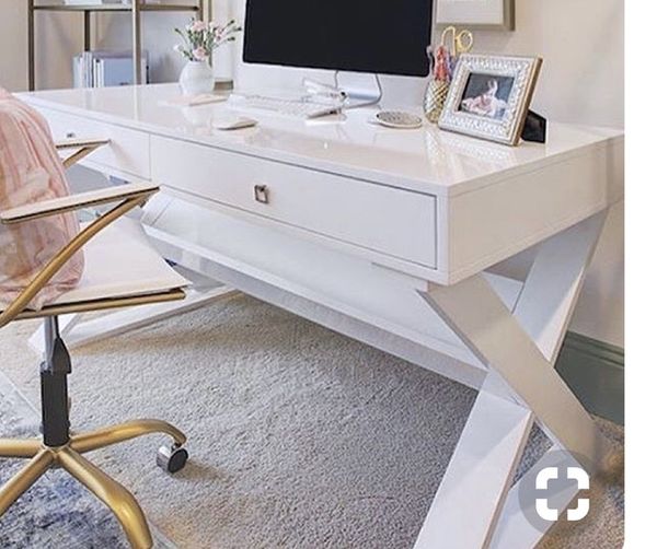 Z Gallerie White Jett Desk for Sale in Los Angeles, CA OfferUp