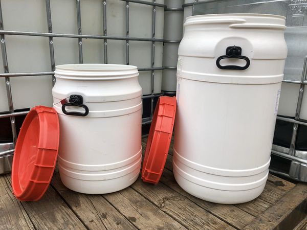 15 gal 20 gal 35 gal 55 gal and 275 Gallon Rain Water Storage Barrel ...