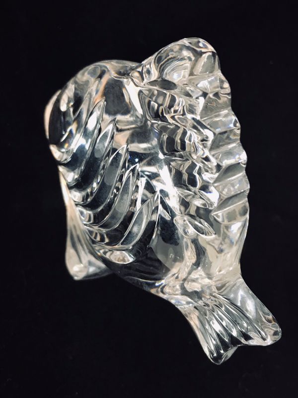 waterford crystal fish figurine