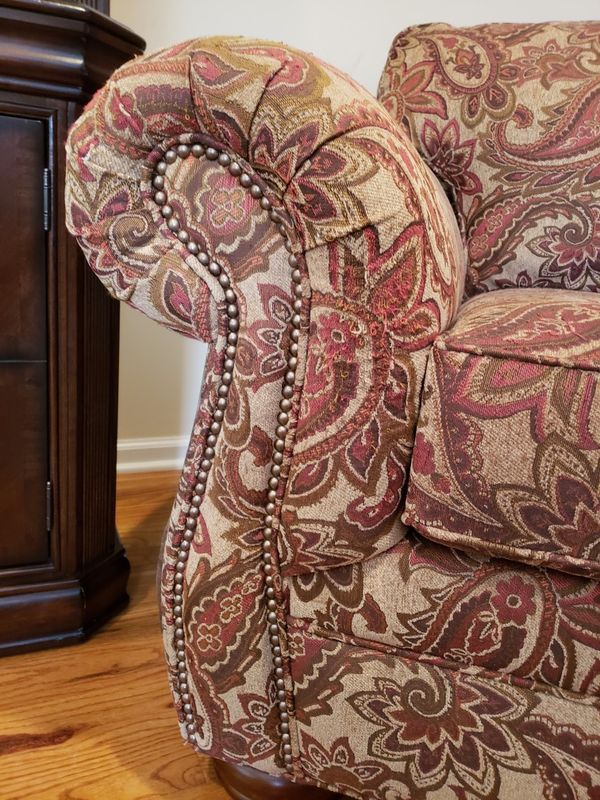 Paisley print accent chair for Sale in Mount Olive ...