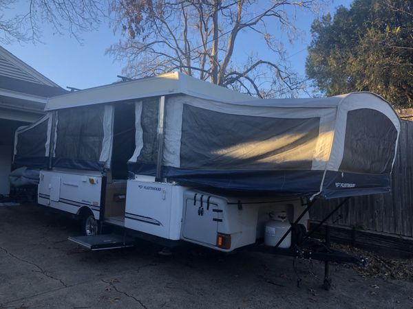 2008 coleman fleetwood pop up camper