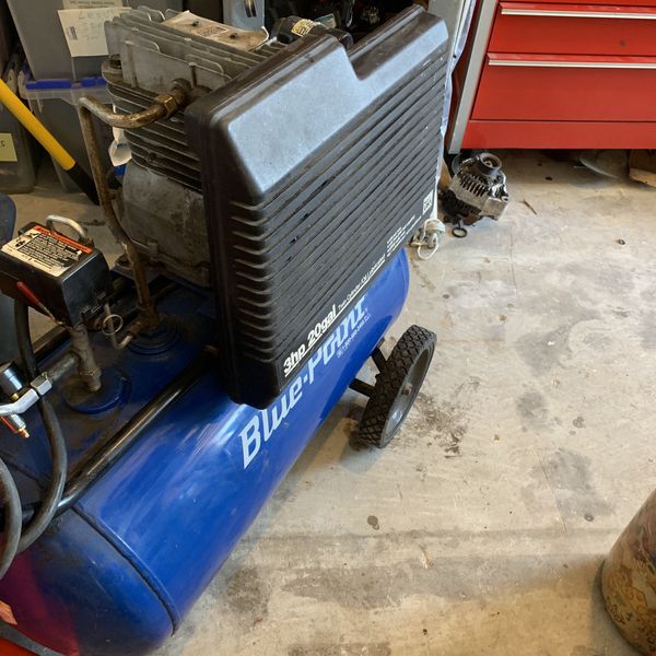 3 HP. 20 gallon air Compressor Snap on Blue point for Sale in Golden ...