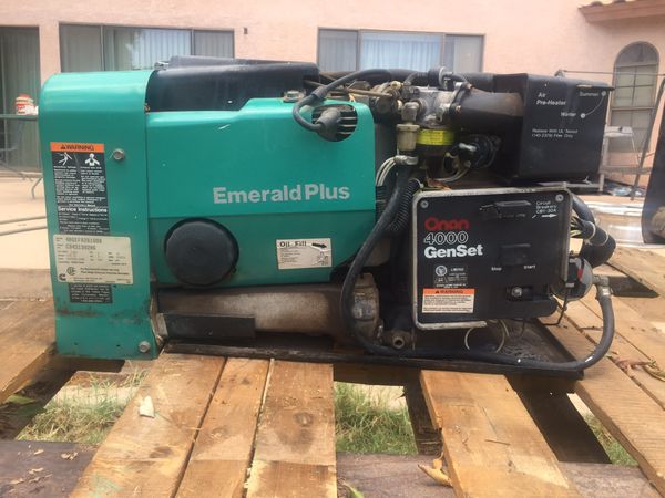 Onan Emerald Plus 4000 RV Generator for Sale in Yuma, AZ - OfferUp