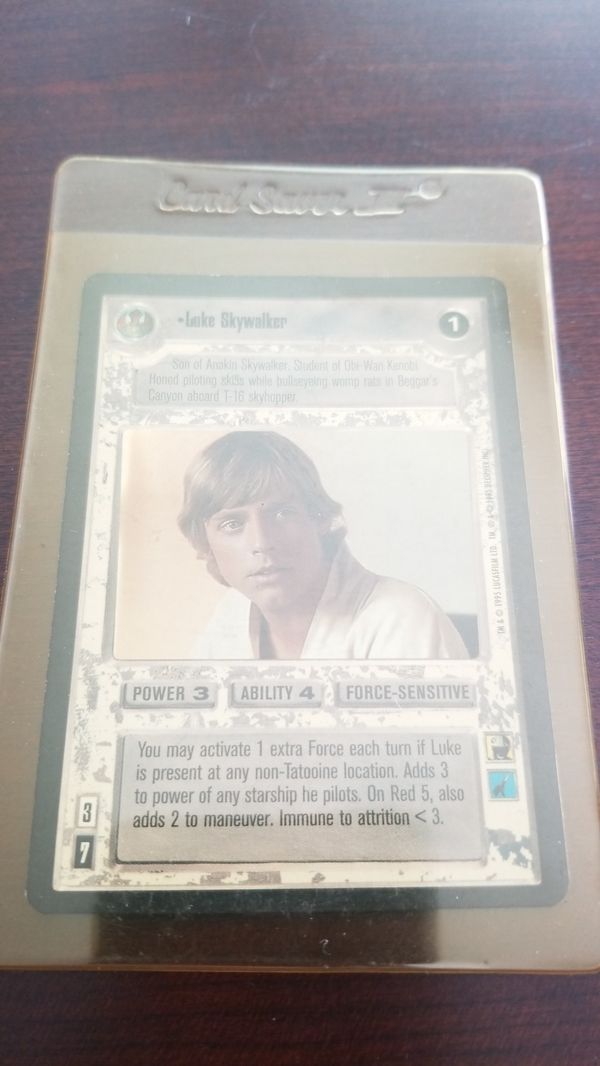 star wars decipher ccg card values