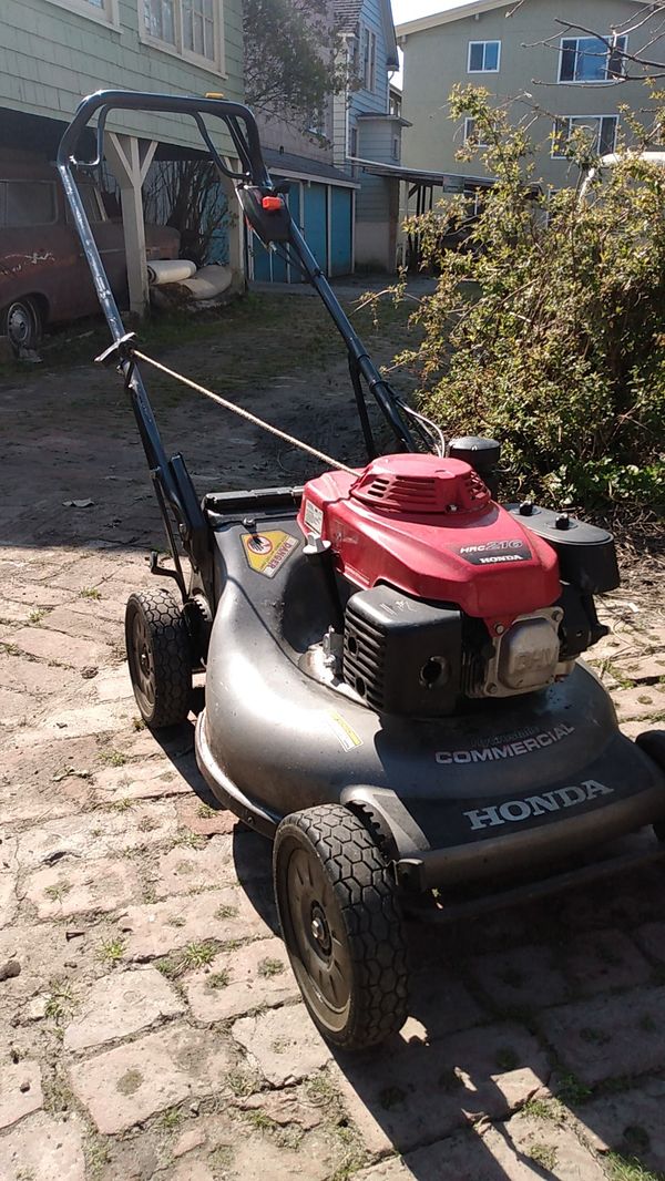 Honda hrc216 hydro static commercial mower for Sale in Seattle, WA ...