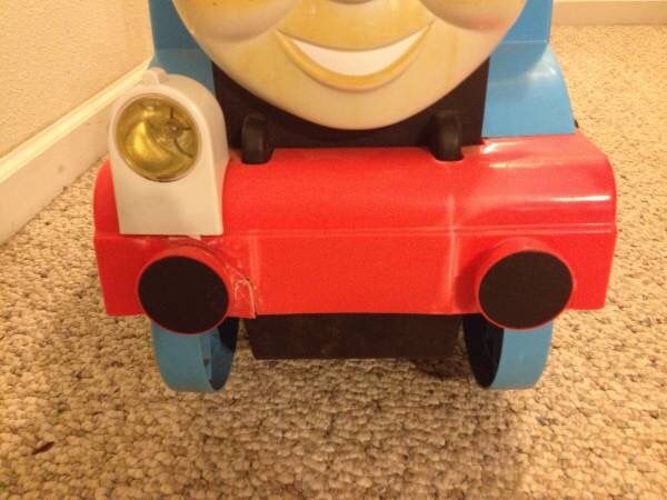 thomas the train ride on toy with track peg perego