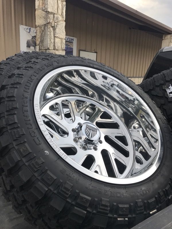 8 lug wheels 26x14 specialty 40 fury tires for Sale in