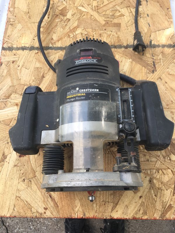 Craftsman plunge router 2hp for Sale in Spring, TX OfferUp
