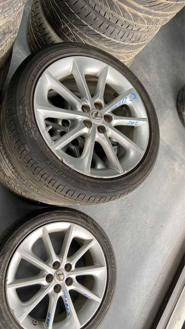 Lexus CT200h ct200 Toyota Prius 17" alloy wheels rims tires 2010-2015 for Sale in Houston, TX ...