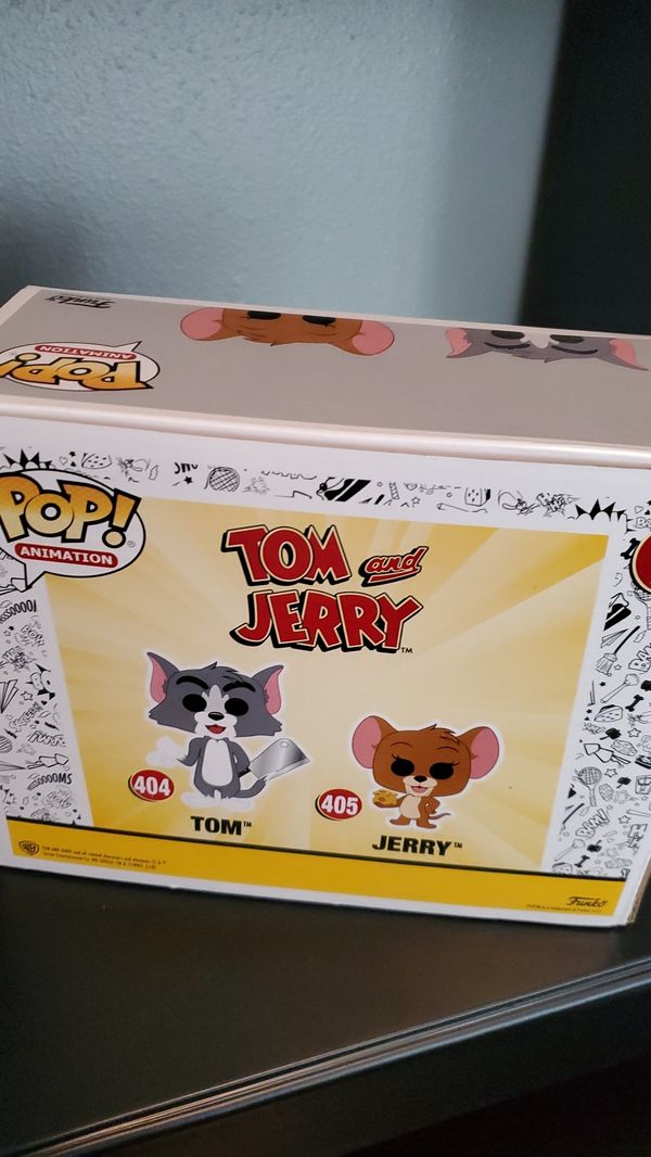 tom and jerry funko pop flocked