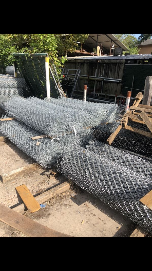 Chain link fencing rolls/ 6x50ft for Sale in Houston, TX OfferUp