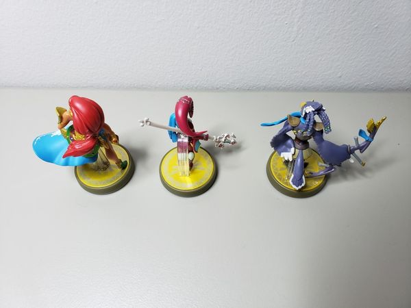 urbosa revali mipha & daruk amiibo