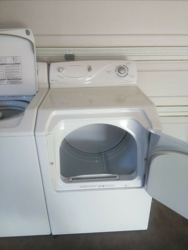 Washer and dryer electric Maytag atlantis oversize capacity plus with
