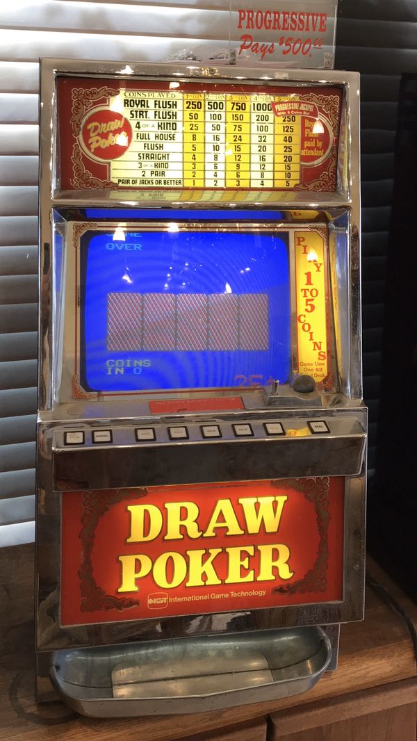 Games of nevada draw poker machine